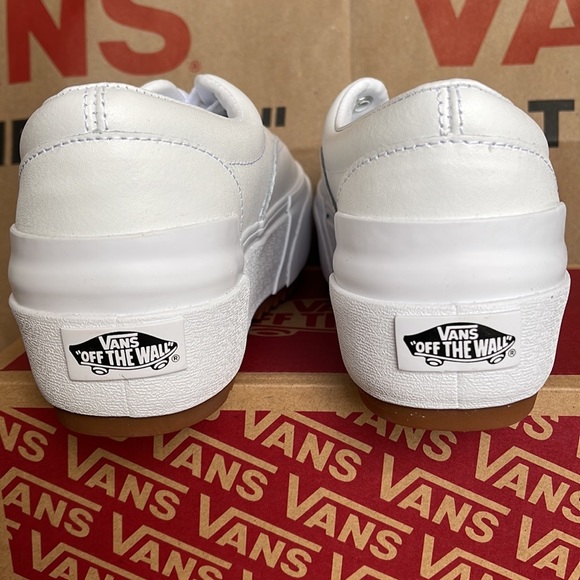 Vans Era Stacked Leather True White/True White WMNS platforms - Picture 14 of 16